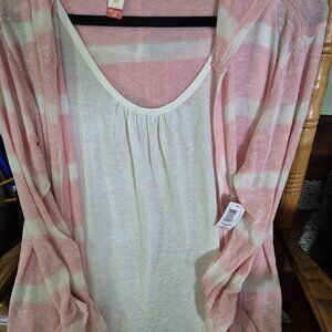 Hoodie 3/4 sleeve top